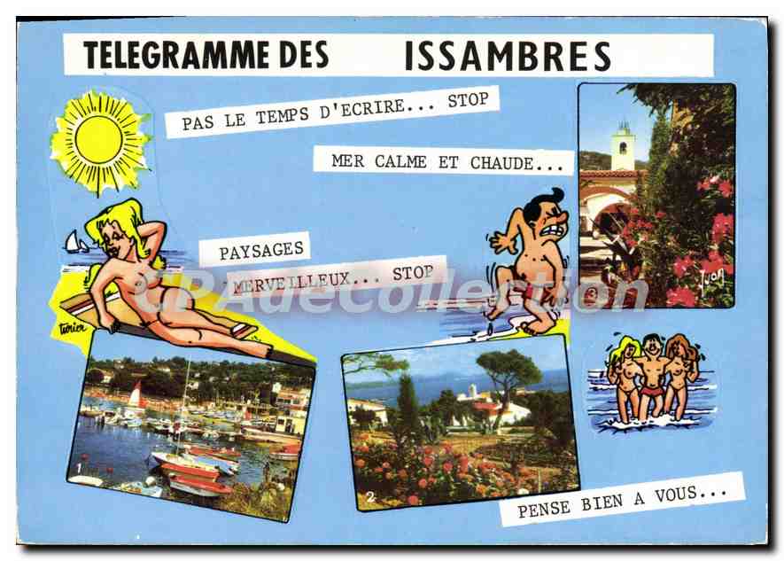 CPSM Couleurs et lumiere de France La Cote d'Azur Les Issambres Var 