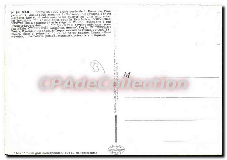 CPSM Var  — Verso