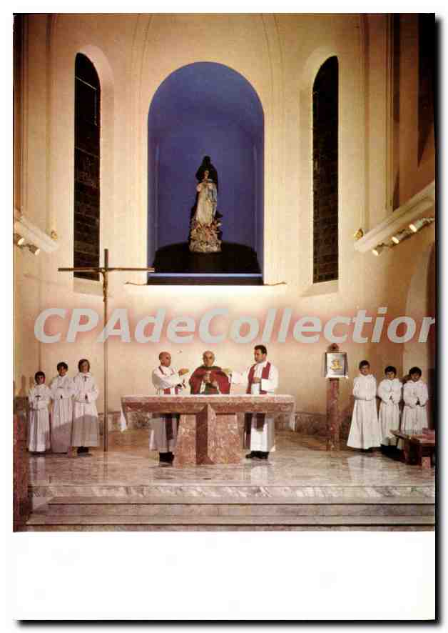 CPSM Paroise de la Loubiere de Siblas et de vert Coteau eglise de l'immaculee conception 