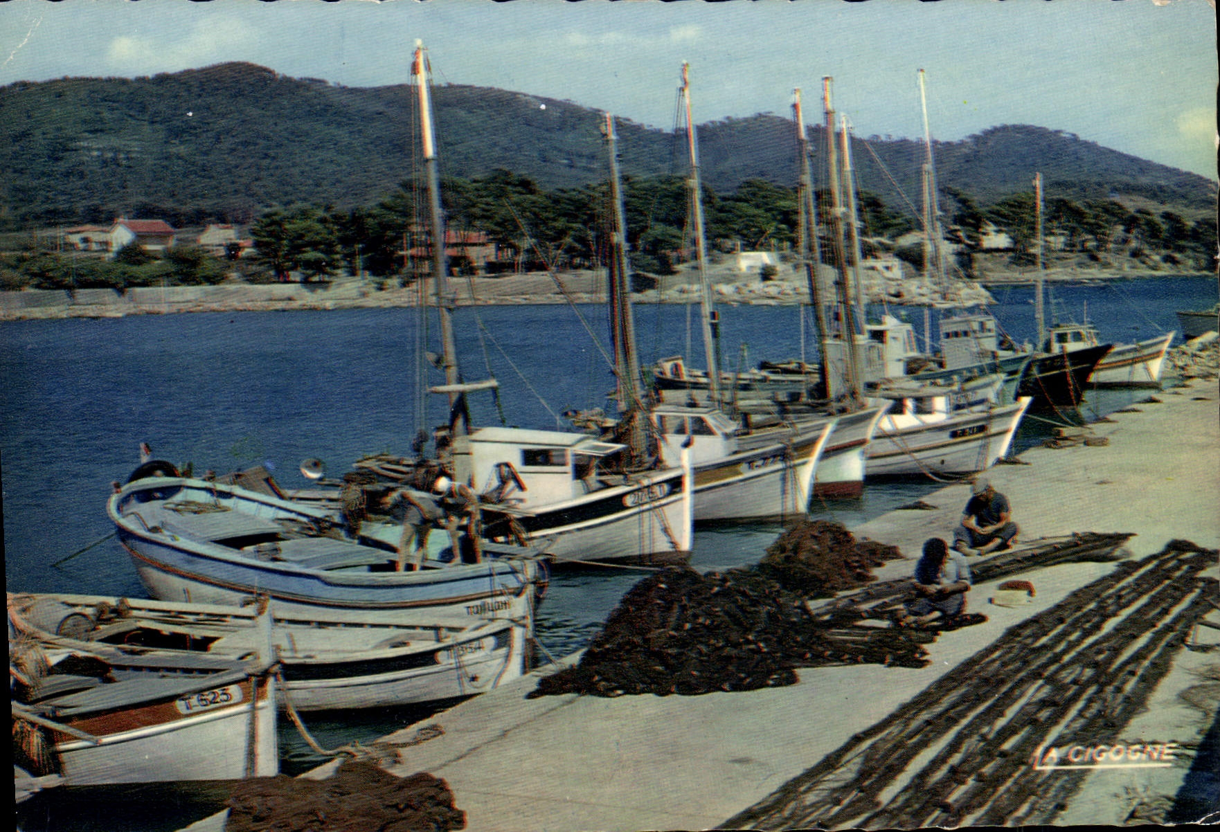 Port des Salettes — La Cigogne — éditeur La Cigogne, n° T.625