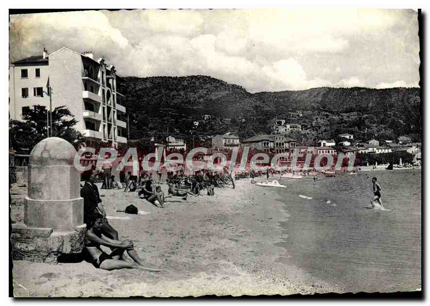 La Plage de Le Lavandou — Mer et Montagnes — Cie des Arts Phonographiques - Anverso