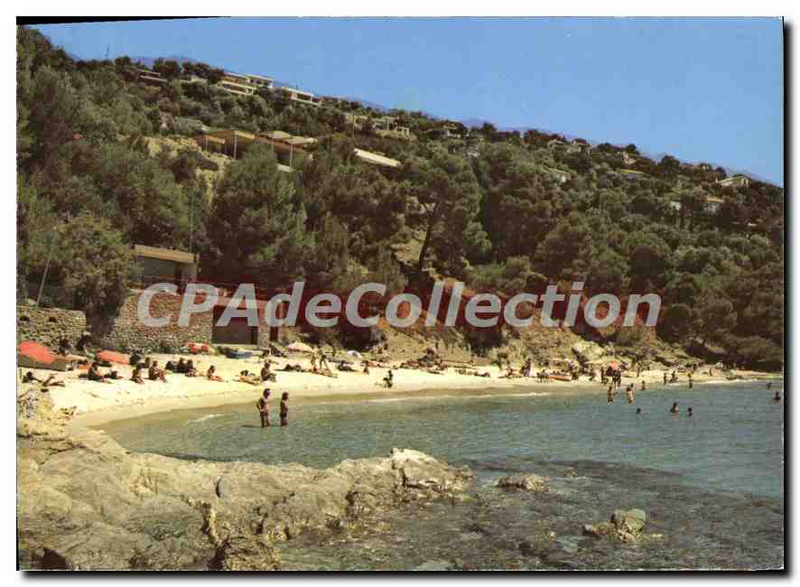 CPSM Lumierre et Beaute de la Cote d'Azur Cavaliere La plage Jean Blanc 