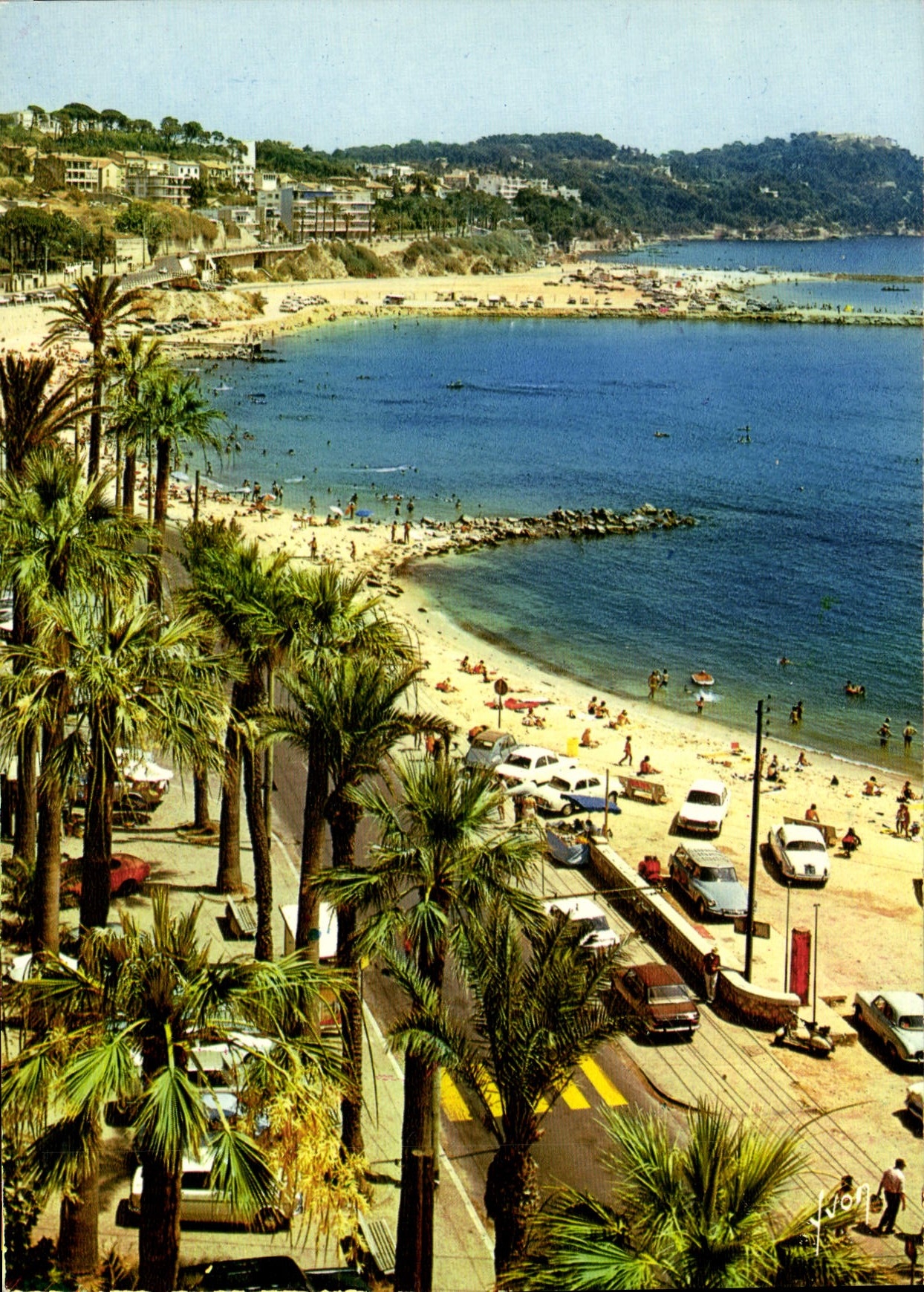 Plage du Mourillon — Toulon (Var) — Éditions d'Art France, n° 7497