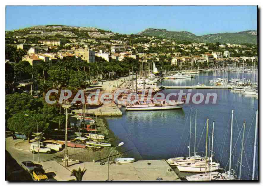 Port de plaisance de Bandol — vue aérienne — CPAdeCollection