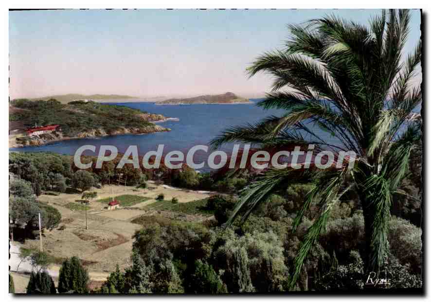 Presqu'île de Giens — Blick auf das Dorf — Éditions de France, Rue Clajier, Marseille
