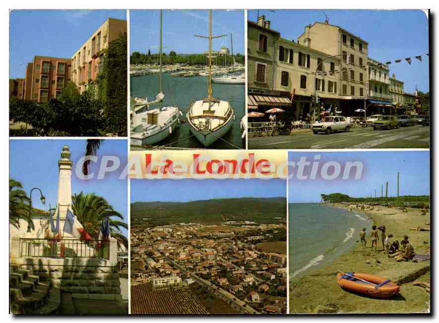 La Londe-les-Maures — vue panoramique — Les Éditions S.I.R.A. Chromé, n° C 1057