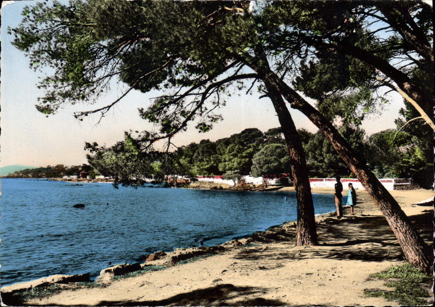 CPSM La Cote d'Azur Boulouris Var La Plage 