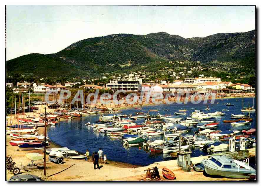 CPSM Couleurs et Lumiere de France La Cote d'Azur miracle de la nature Cavalaire sur Mer Var Le Port