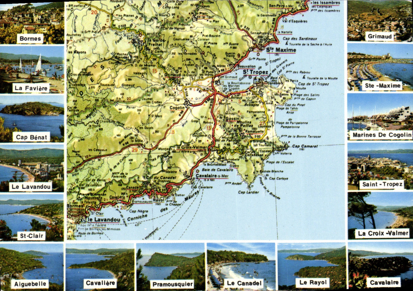 Bormes et Le Lavandou — Saint-Tropez et Sainte-Maxime — Éditions Marque de la Madeleine