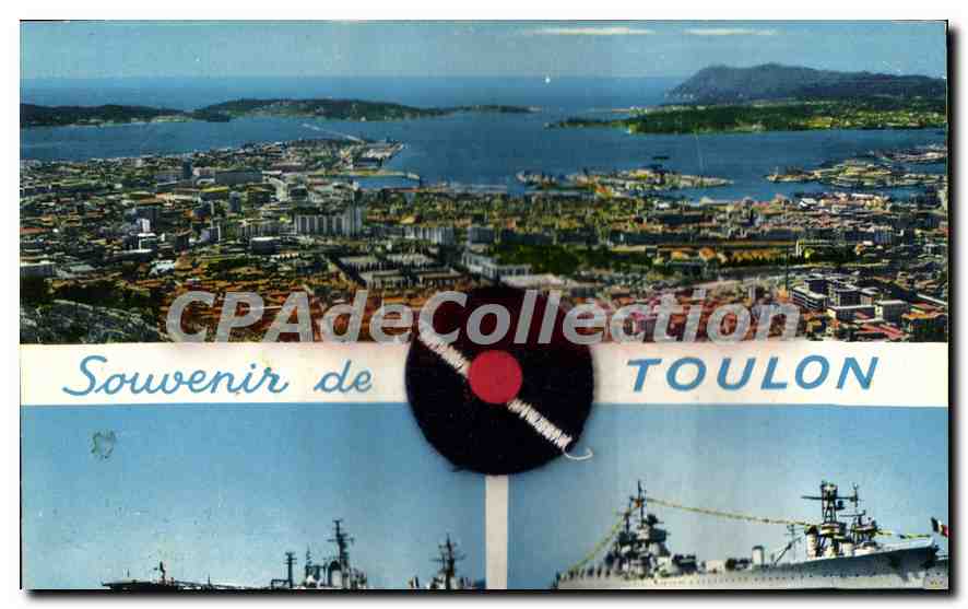 Toulon — Vista generale e visita della squadra — Edizioni colori