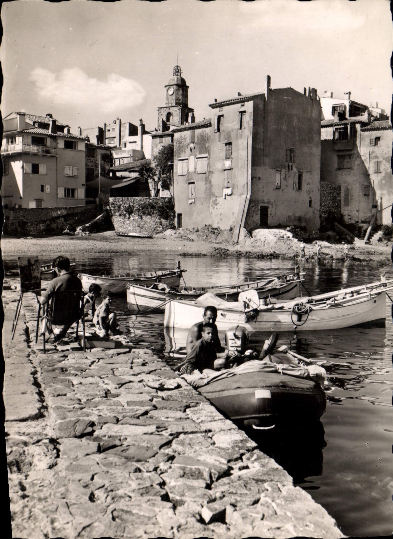 Saint-Tropez — Port — Photographie de Francis Robin, n° 83