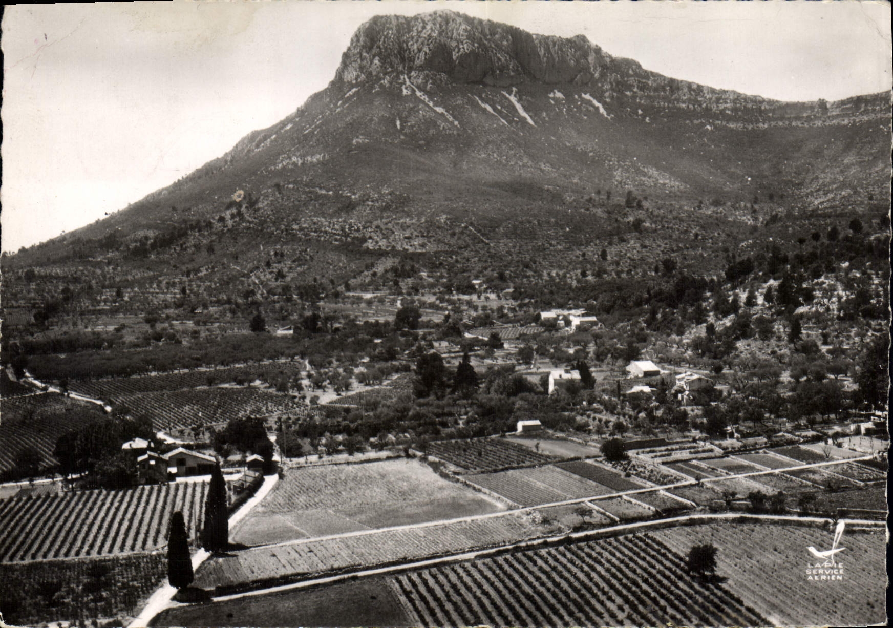 Vue aérienne du Coudon — La Farlède (Var) — Édition Lapie