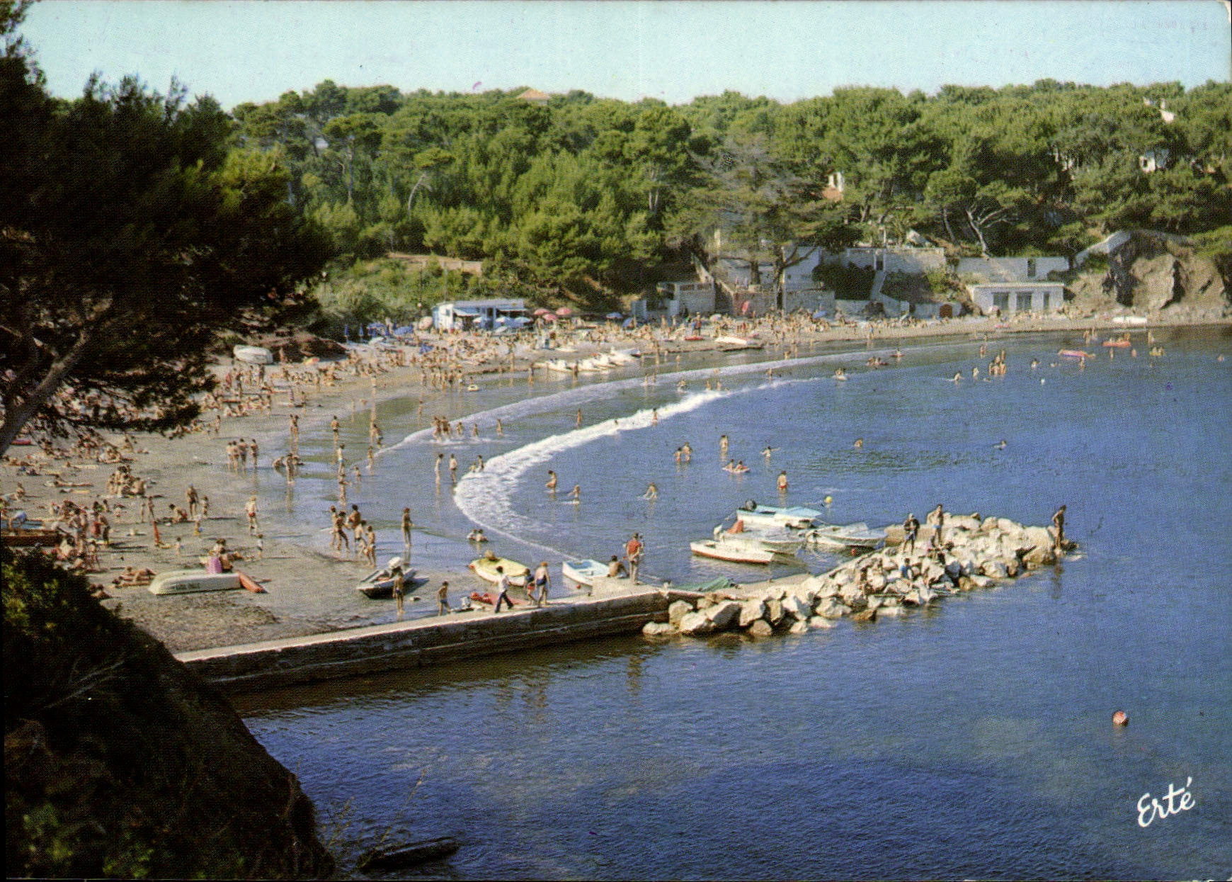 La Seyne-sur-Mer — L'Anse et la Plage de Fabrégas — Éditions Arts Graphiques