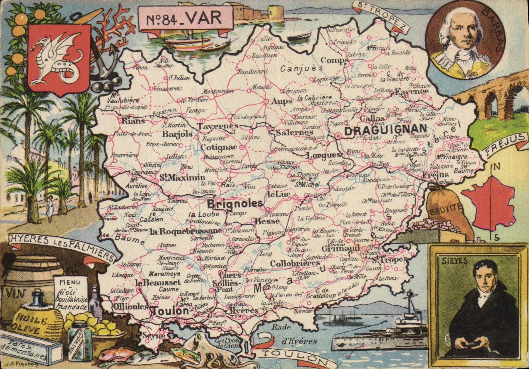 Var — N°84 — Éditeur Blondel La Rouquette, Paris