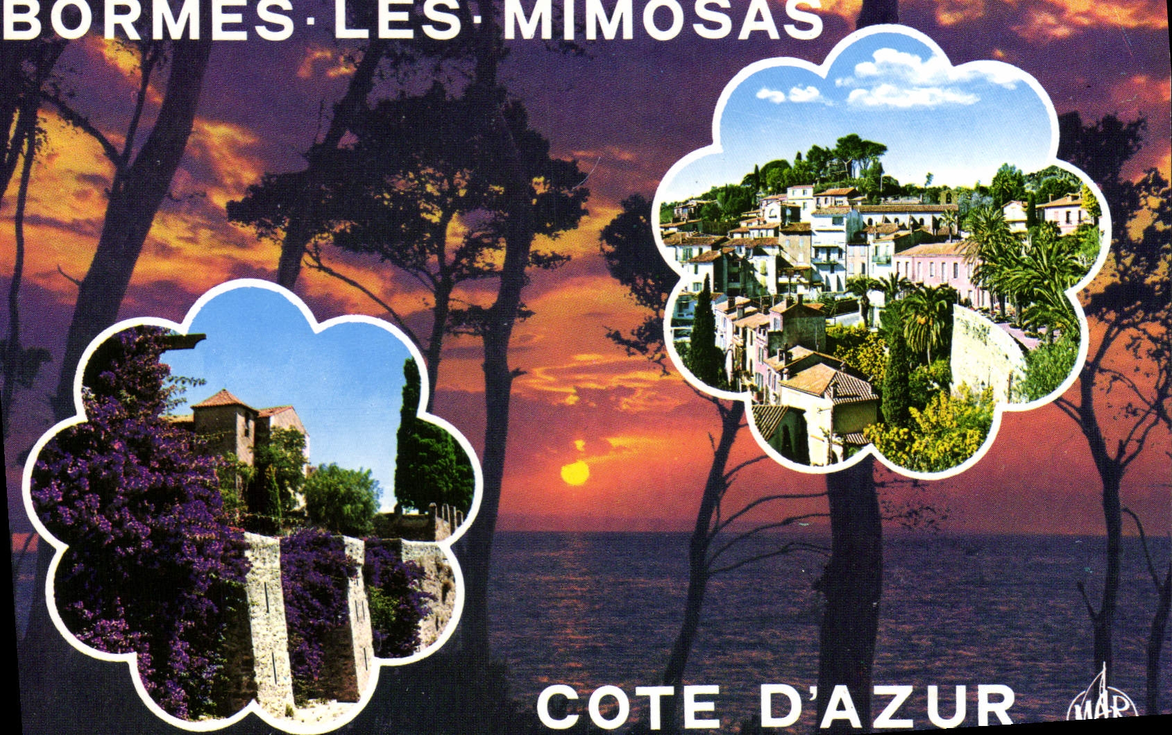 Bormes-les-Mimosas — Côte d'Azur — Verlag MAP, Nr. 10902