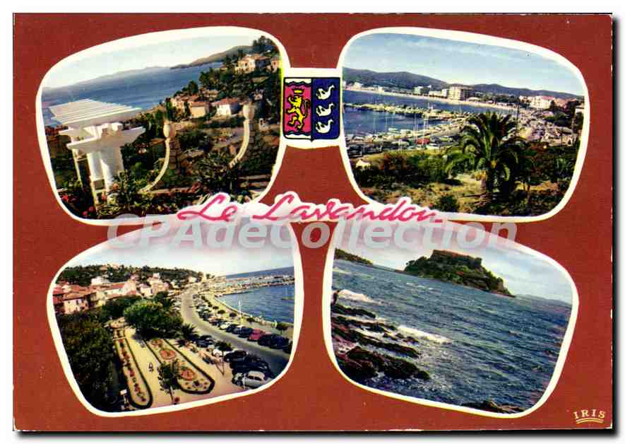 Le Lavandou — vue panoramique — IRIS