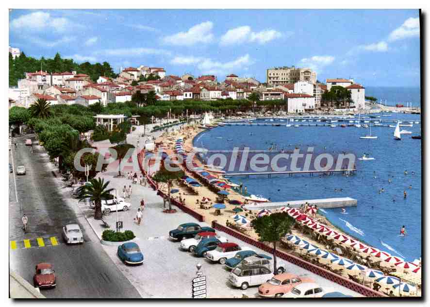 Sainte-Maxime — Vue panoramique sur la plage et la ville — Éditions S.E.P.T.