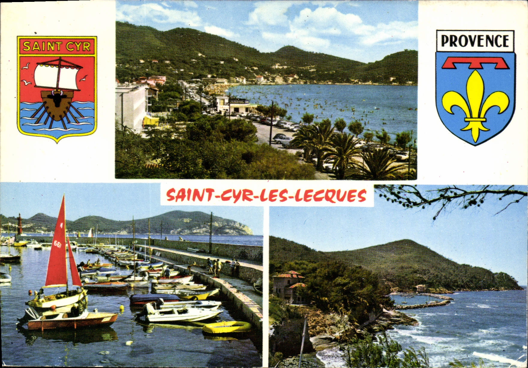 CPSM La Cote D'Azur St Cyr les Lecques Var 
