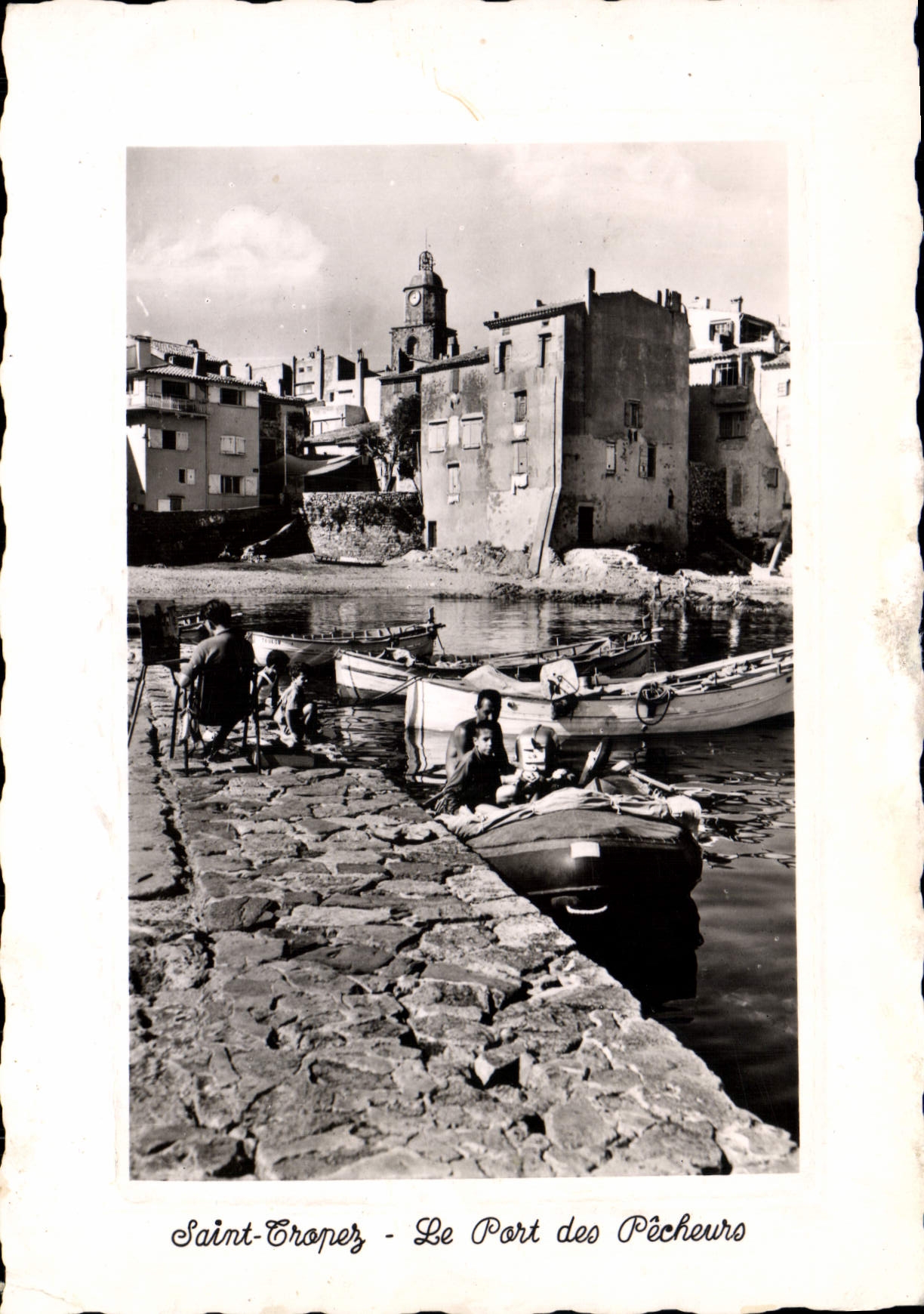 Saint-Tropez - Le Port des Pêcheurs — Société Éditions de France, Saint-Tropez