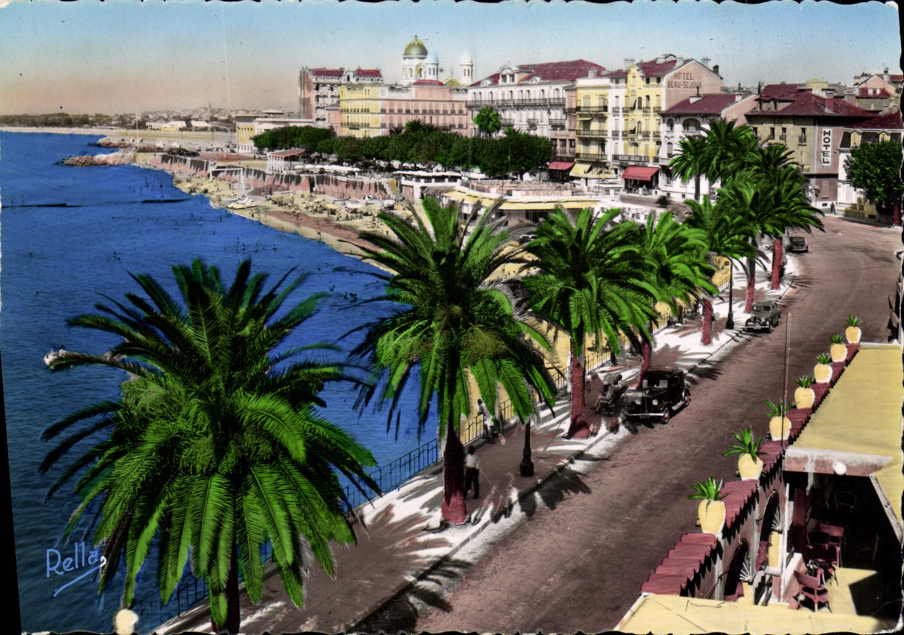 St-Raphaël (Var) — Vue générale de l'Hôtel des Algues — Édition Rella, n°384