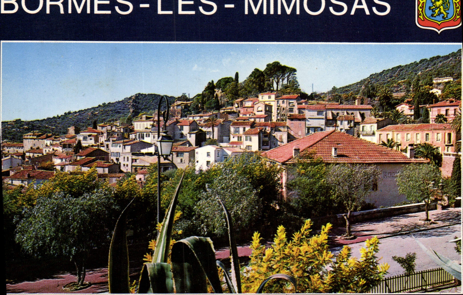 Bormes-les-Mimosas — vue d'ensemble — Ed. MAR-INTER, n° 13994