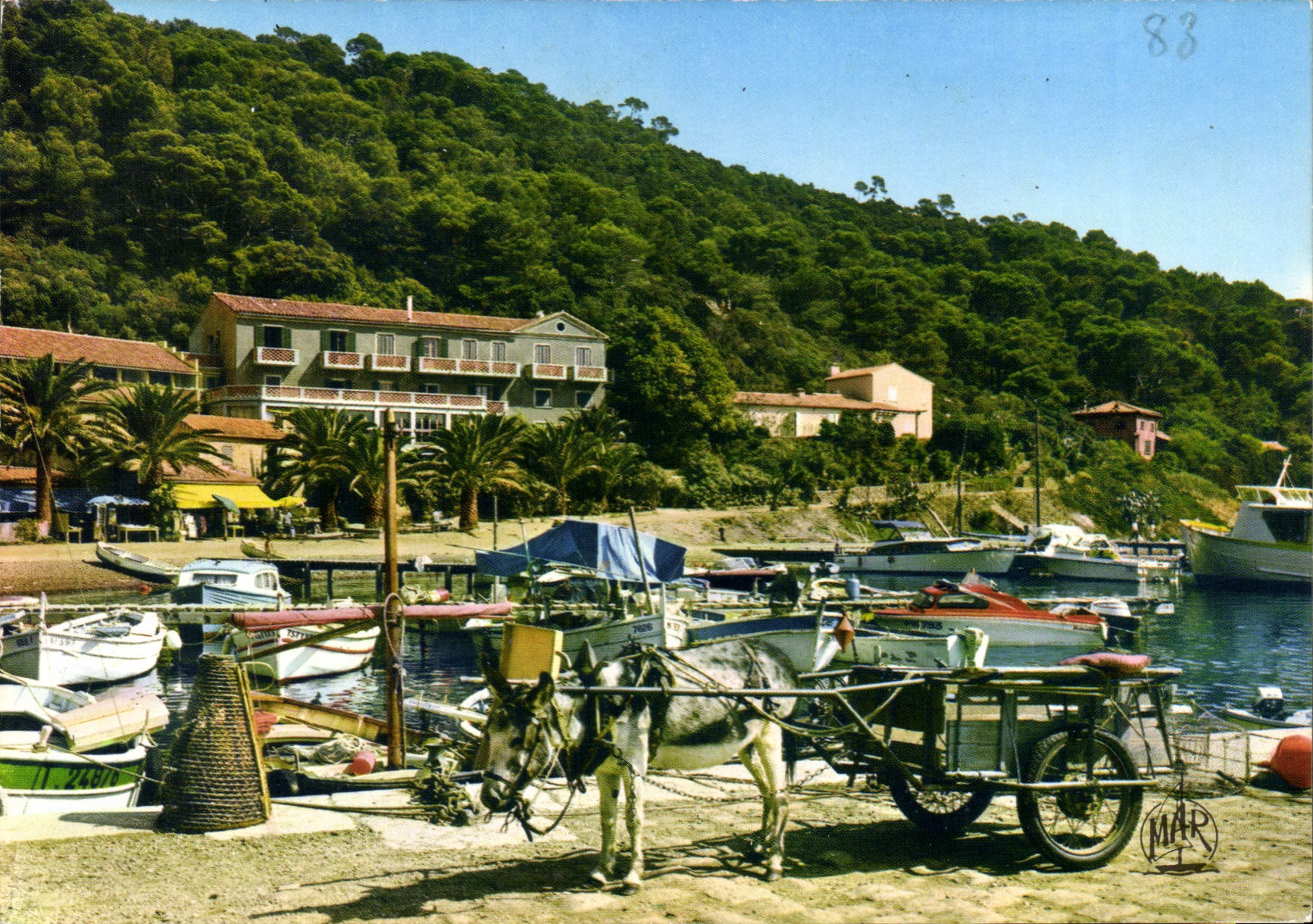 Port-Cros — Der kleine Hafen — Éditions AMAB, n° 5101