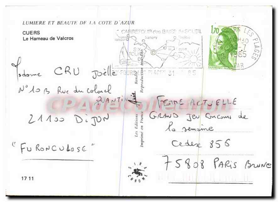 Cuers — Le Hameau de Valcros — Les Éditions Chromé — Verso