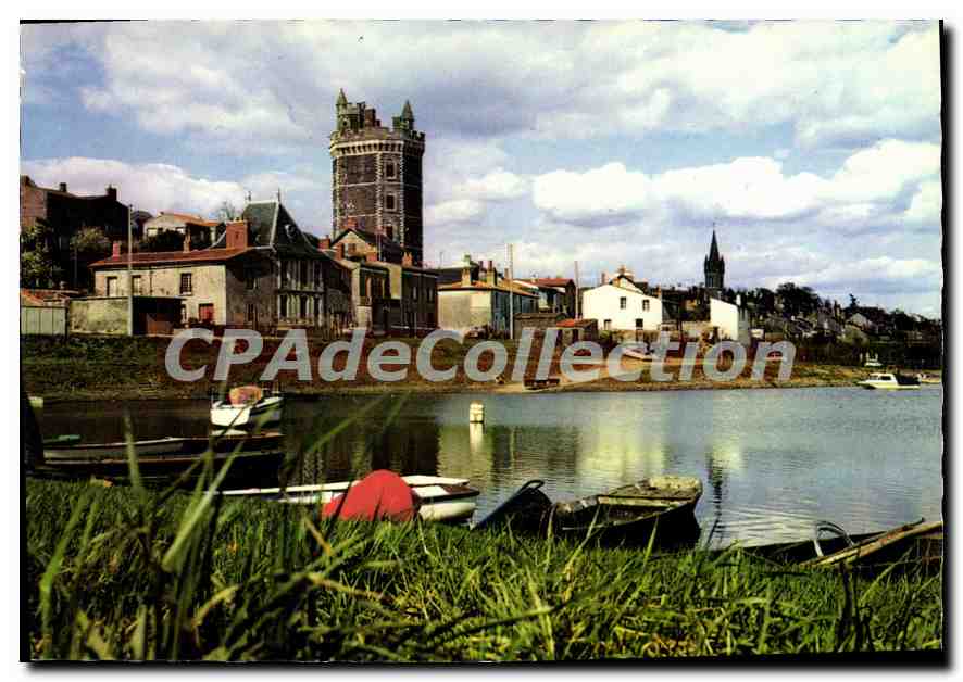 CPSM Oudon Port de plaisance et Tour 