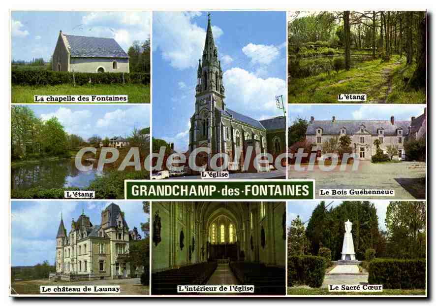 CPSM Grandchamp des Fontaines L Atl 