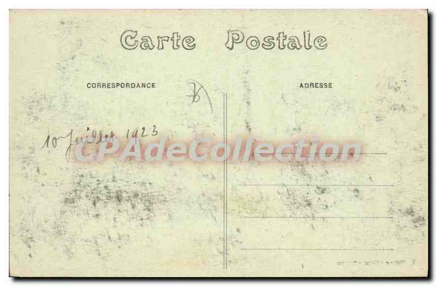 CPA Peurville vue generale de la plage  — Rückseite