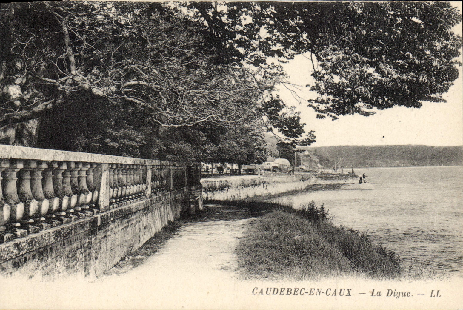 Caudebec-en-Caux — La Digue — LI.