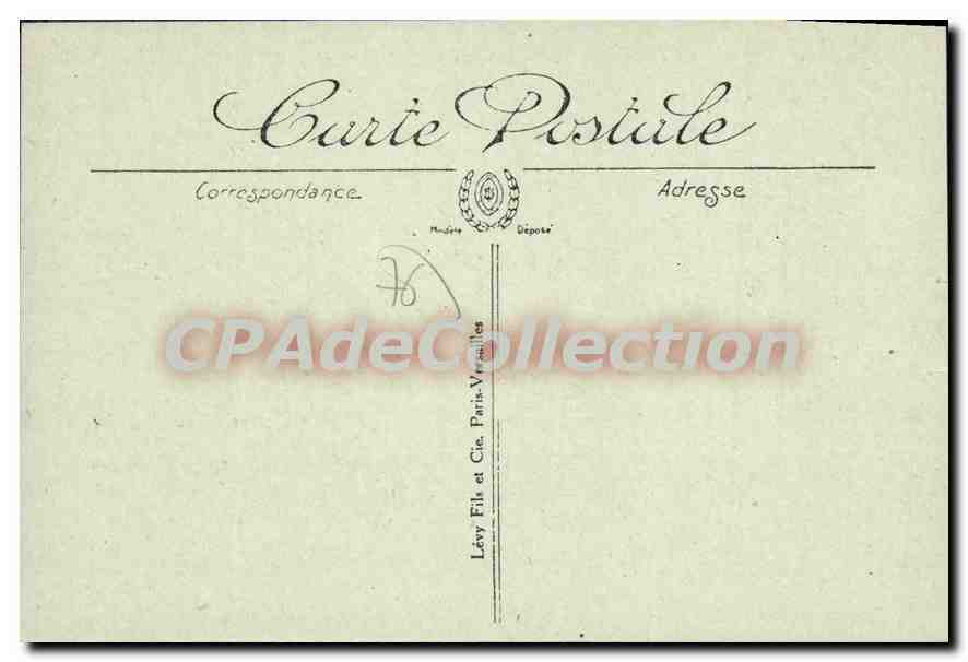Caudebec-en-Caux — La Digue — LI. — Reverso
