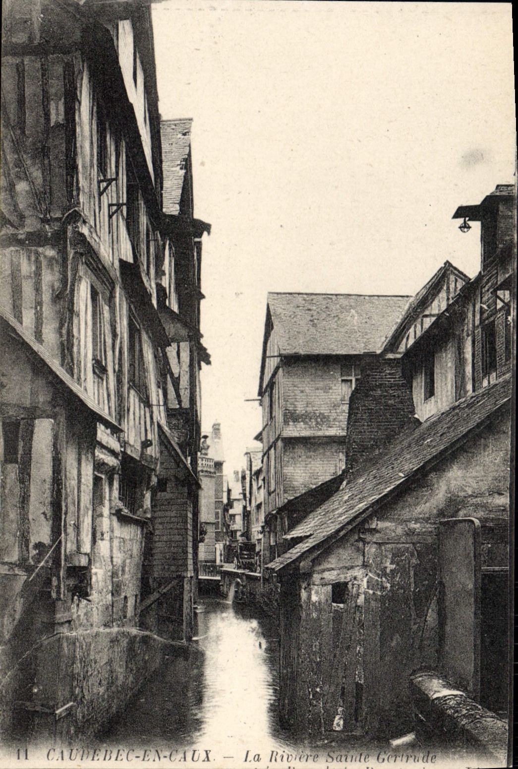 Caudebec-en-Caux — La Rivière Sainte-Gertrude — Éditeur : Lévy Frères, Paris