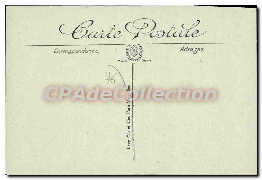 Hôtel de la Marine — Caudebec-en-Caux — Librairie-Papeterie Vve Védie — Achterkant