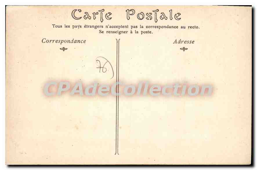 CPA Saint Martin de Boscherville Eglise Saint Georges XIII siecle  — Rückseite