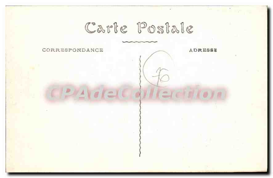 CPA St Valery la plage et les Chalets  — Rückseite