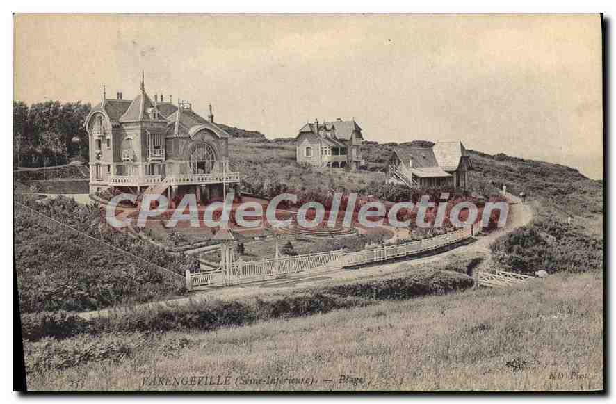 CPA Varengeville Seine Inferieure Plage 