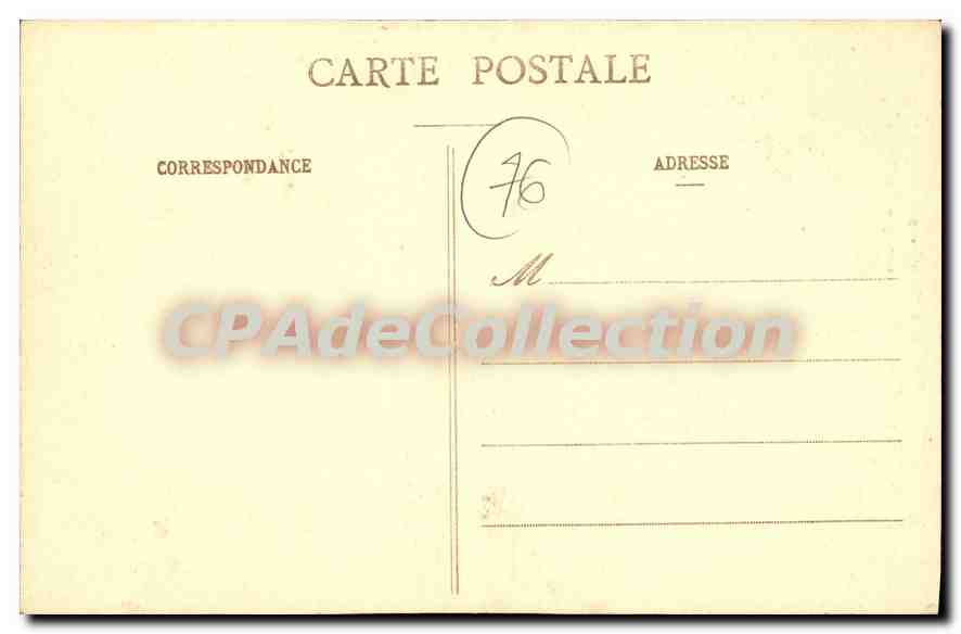 CPA Costumes Normands Yvetot Cauchoise allant au marche  — Rückseite