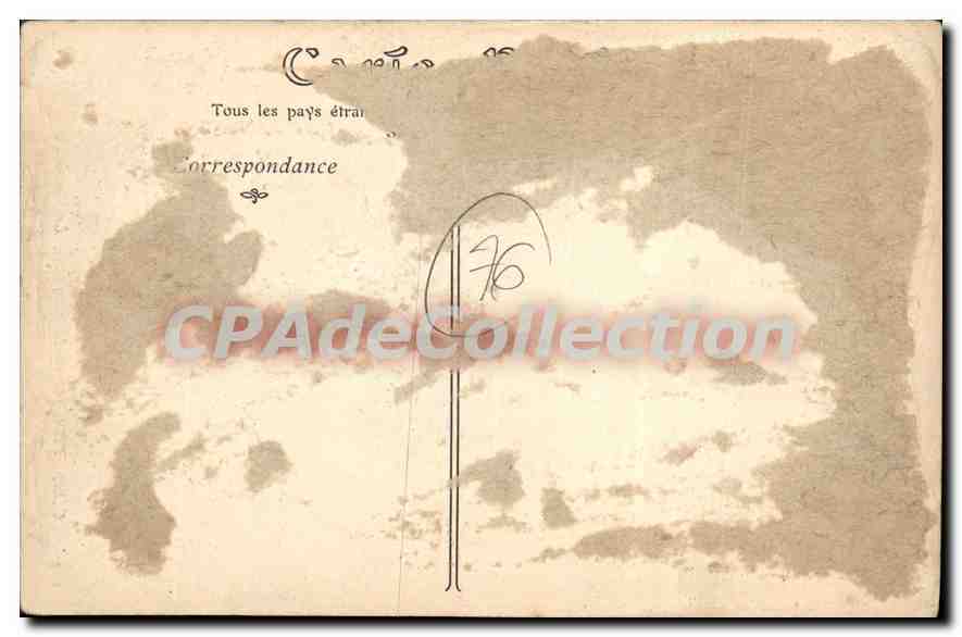 CPA Gonneville Seine Inferieure le Manoir Aubourg  — Verso