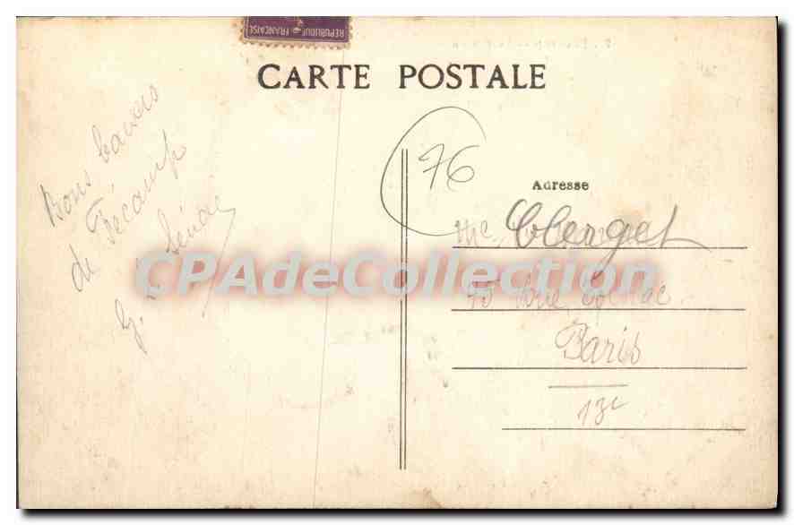 CPA Fecamp le casino  — Rückseite