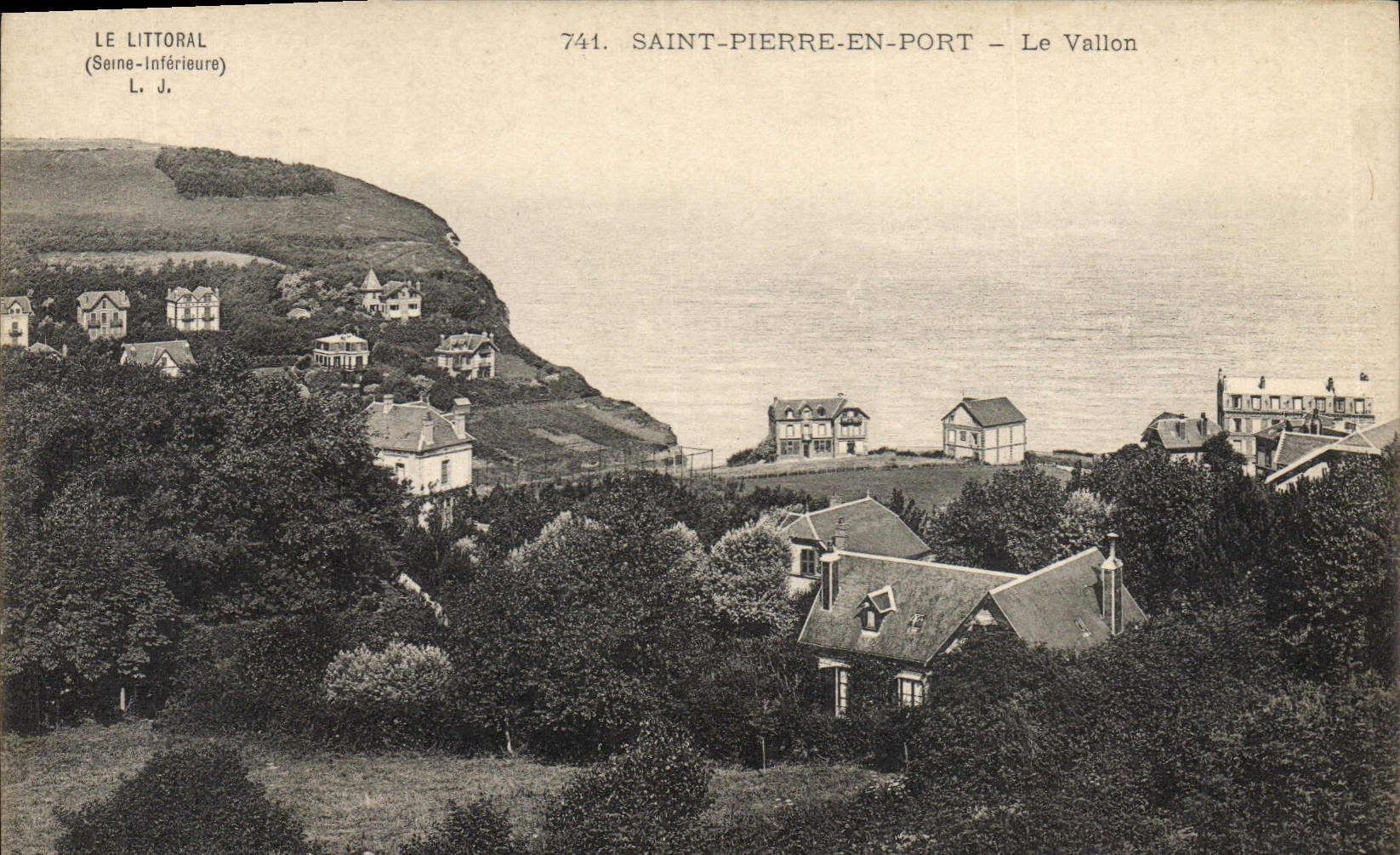 CPA Saint Pierre en Port le Vallon 