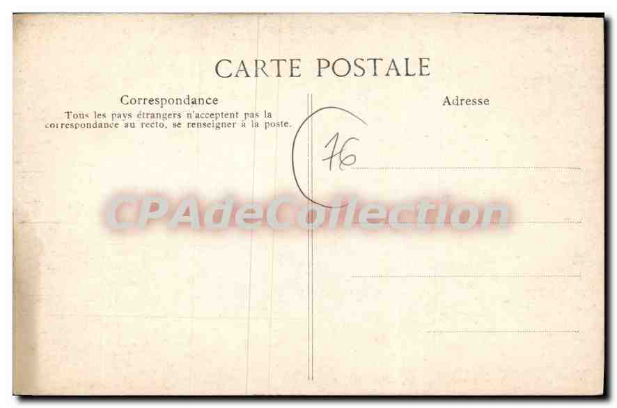 CPA Saint Pierre en Port le Vallon  — Rückseite
