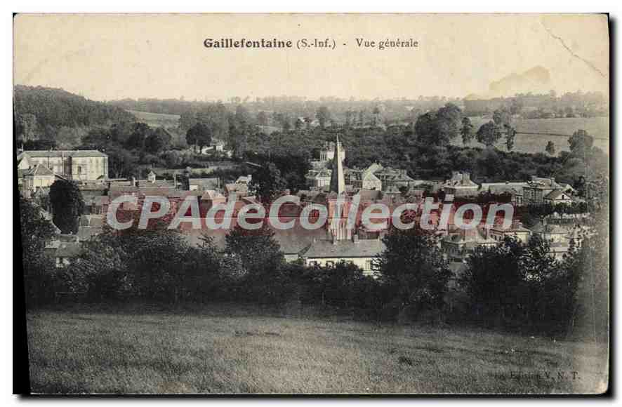 CPA Gaillefontaine S Inf vue generale 