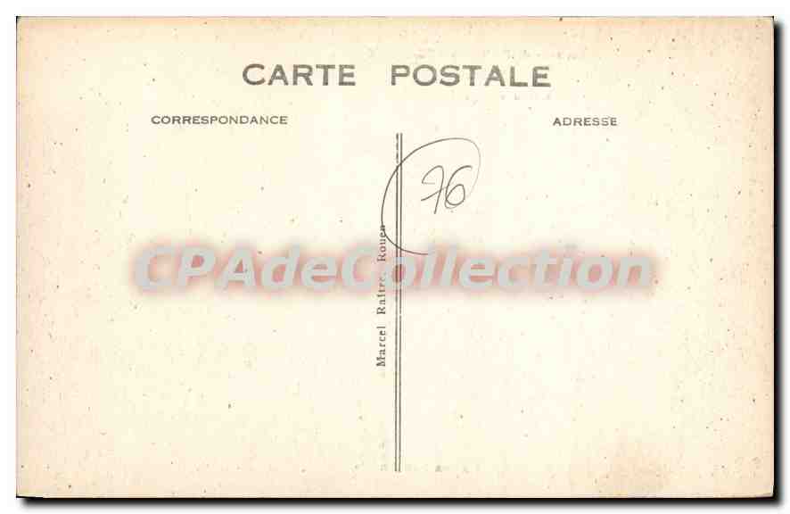 CPA Environs de Forges les Eaux S Inf chateau d'Argueil  — Rückseite