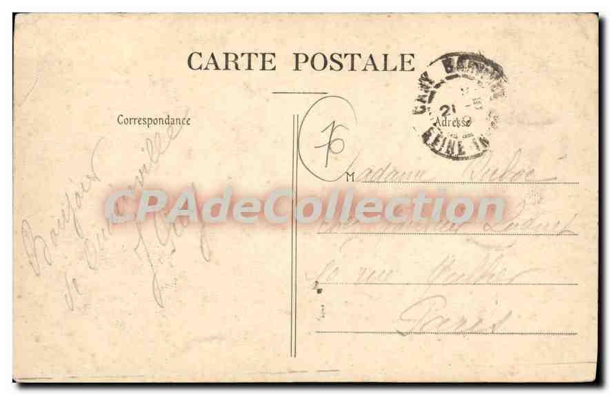 CPA Cany Seine Inf L'Eglise  — Rückseite