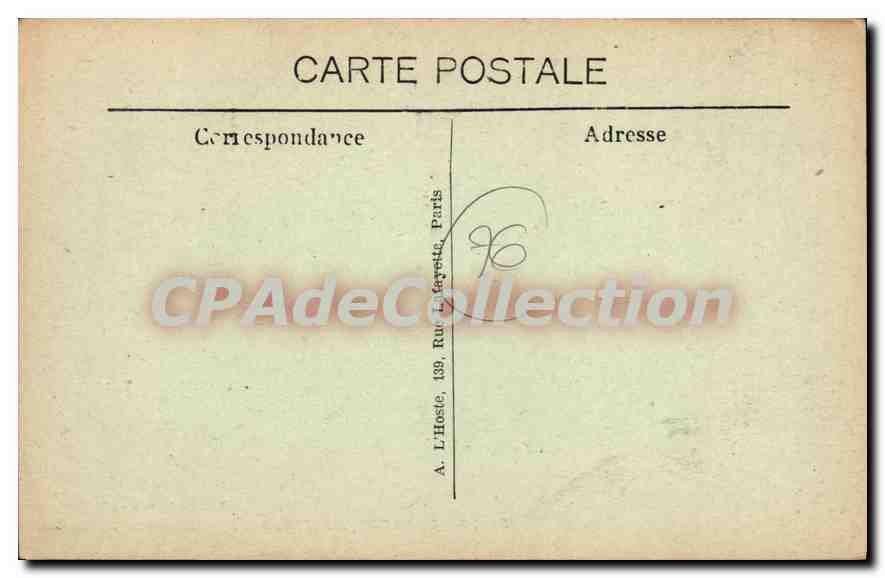 CPA Les Grandes Ventes S Inf interieur de l'eglise  — Rückseite
