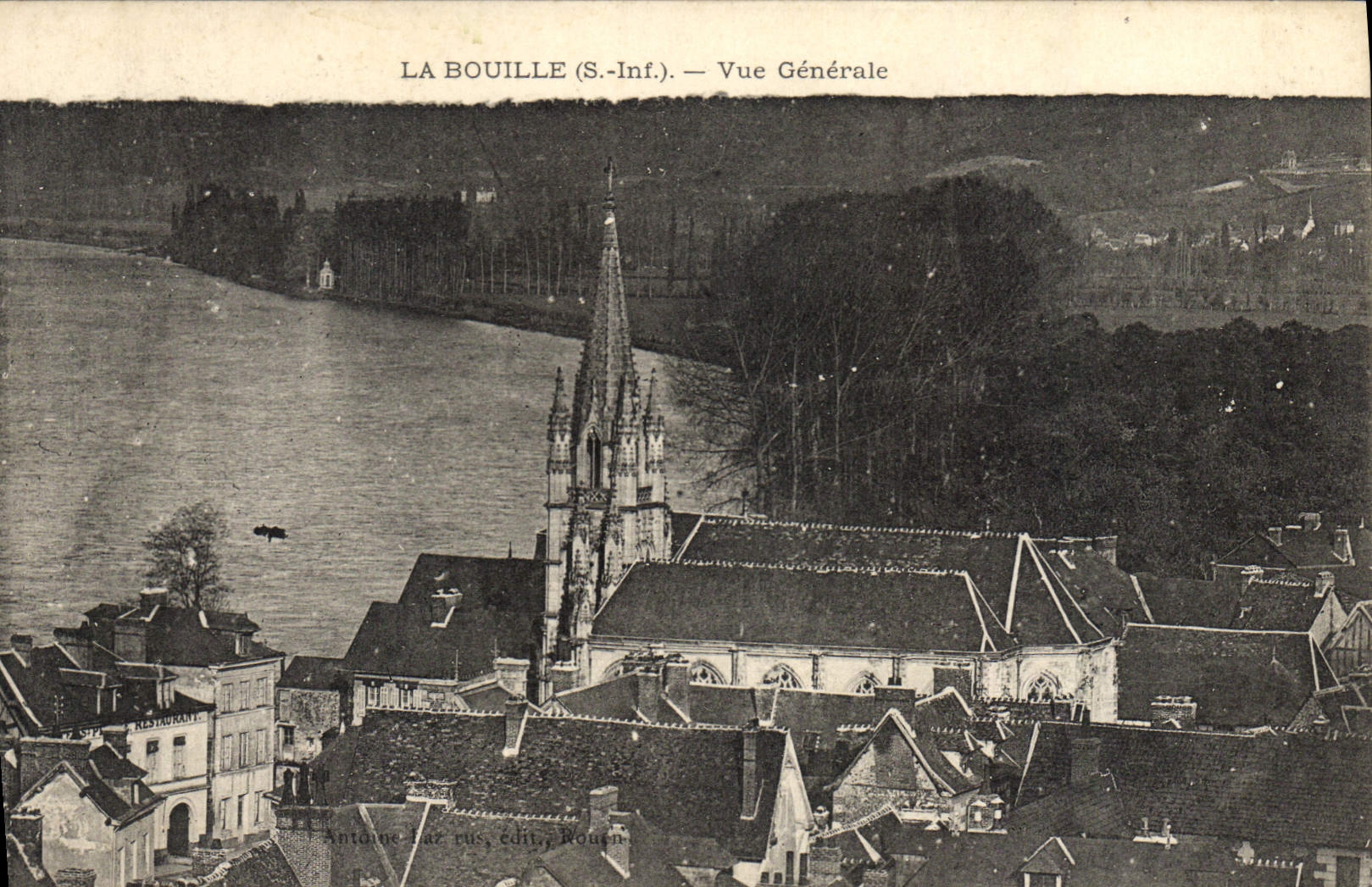 CPA La Bouille S Inf Vue generale 