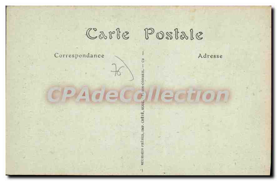Caudebec-en-Caux — Vieux maisons — JND, n°68 — Rückseite