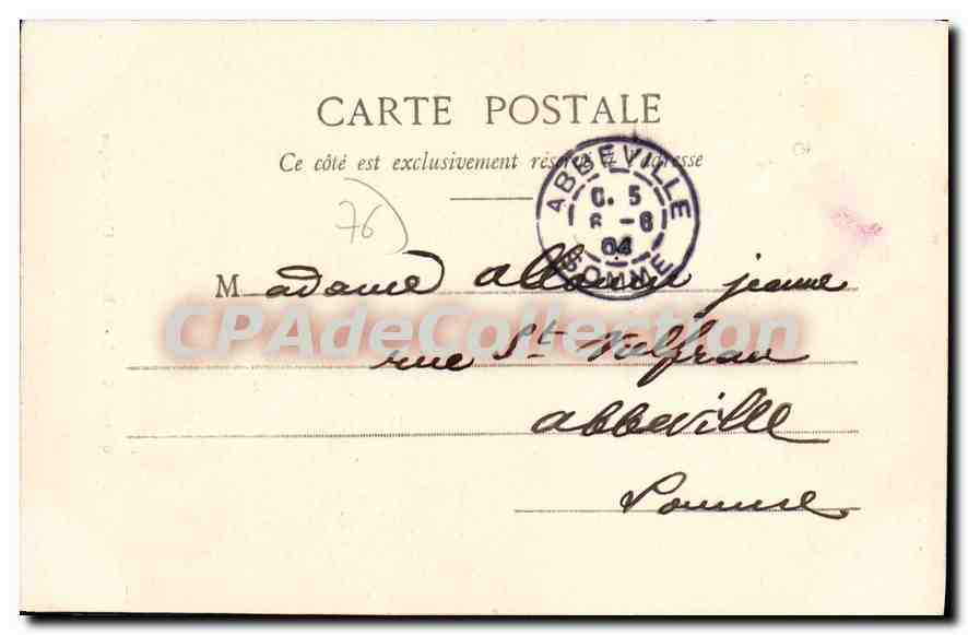 CPA Blangy sur Bresle la Bresle a l'usine electrique  — Rückseite