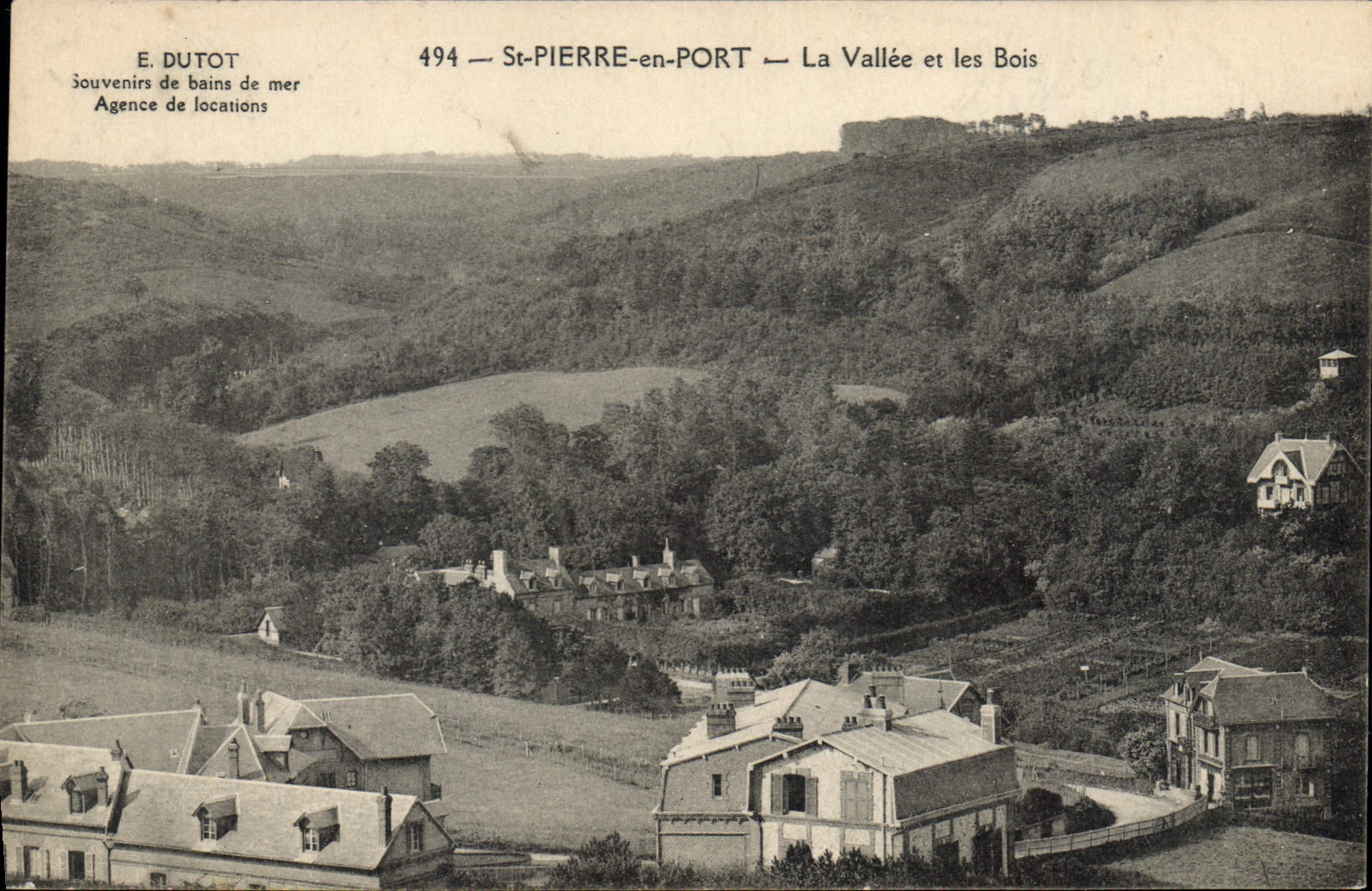 CPA St Pierre en port la vallee et les Bois 